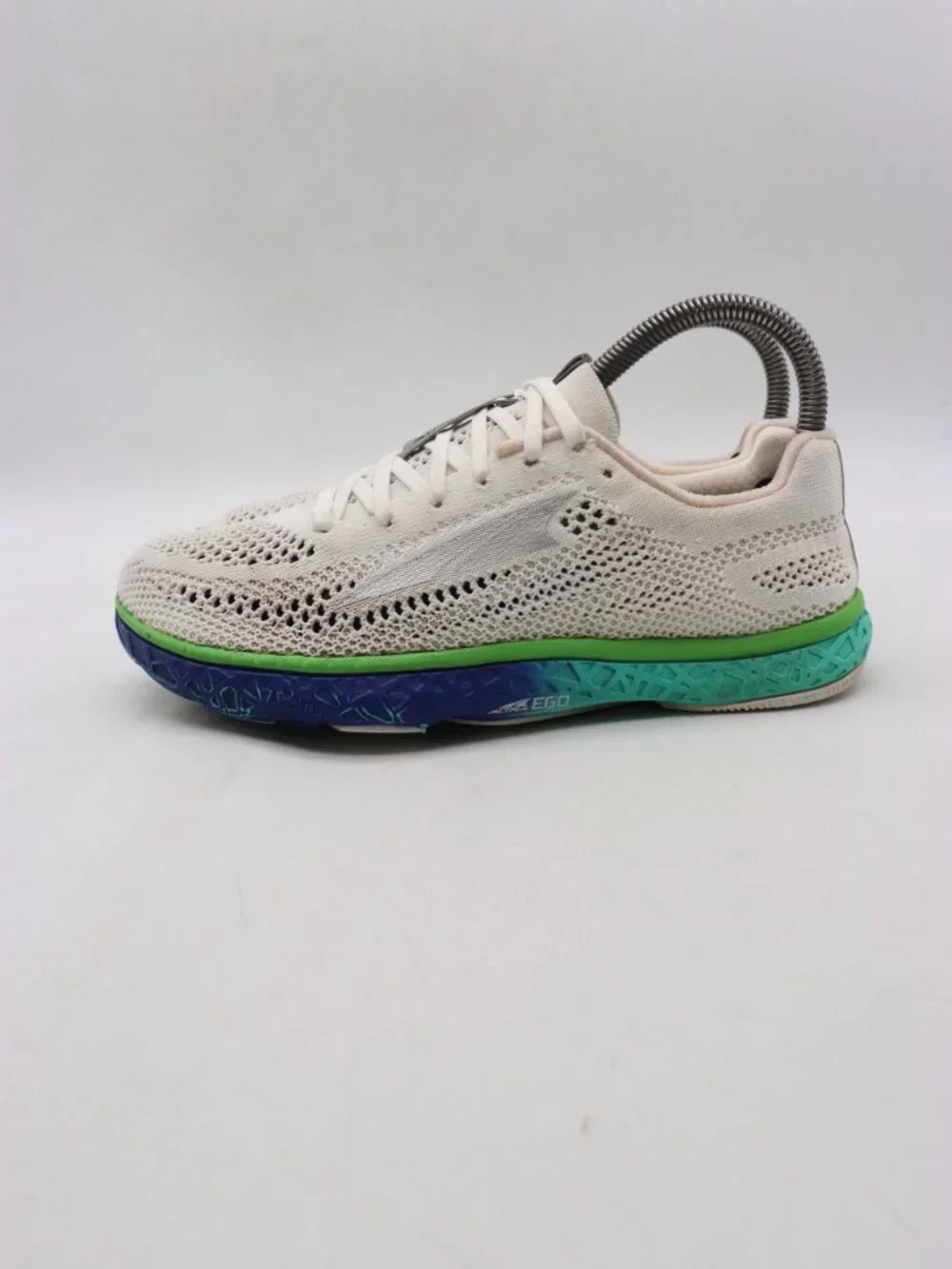 Altra Escalante Racer Women's Size 6 White Blue Green Running Shoes Sneakers